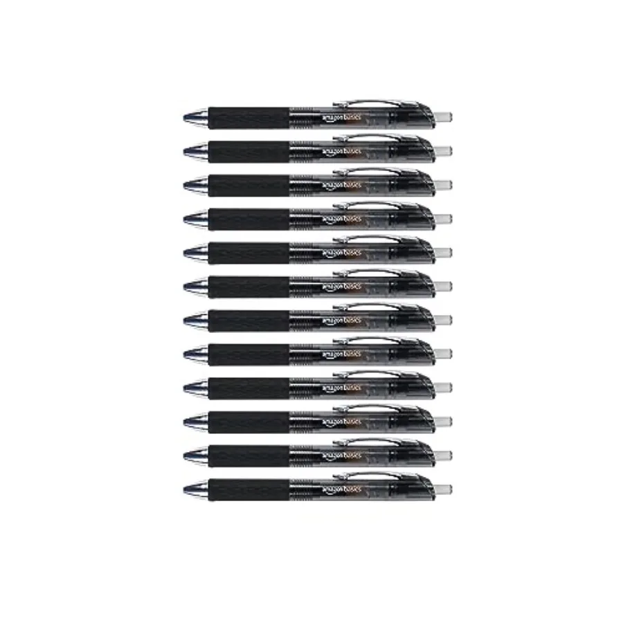Retractable Gel Pens, Fine Point 0.7mm, Smooth Writing,,No Smudge, School and Office Supplies, 12-Pack
Retractable Gel Pens, Fine Point 0.7mm, Smooth Writing,,No Smudge, School and Office Supplies, 12-Pack