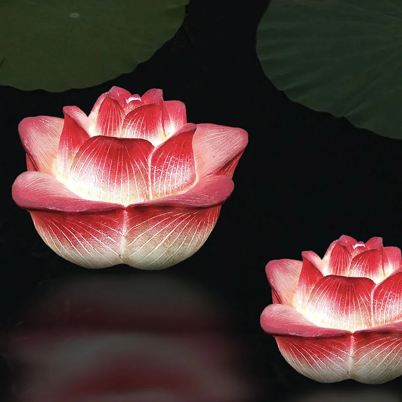 Outdoor Garden Landscape Sculpture Resin Fiberglass Pink Lotus Holiday Lighting Decor Large Flower Lotus Led Lights Motif Light
Outdoor Garden Landscape Sculpture Resin Fiberglass Pink Lotus Holiday Lighting Decor Large Flower Lotus Led Lights Motif Light