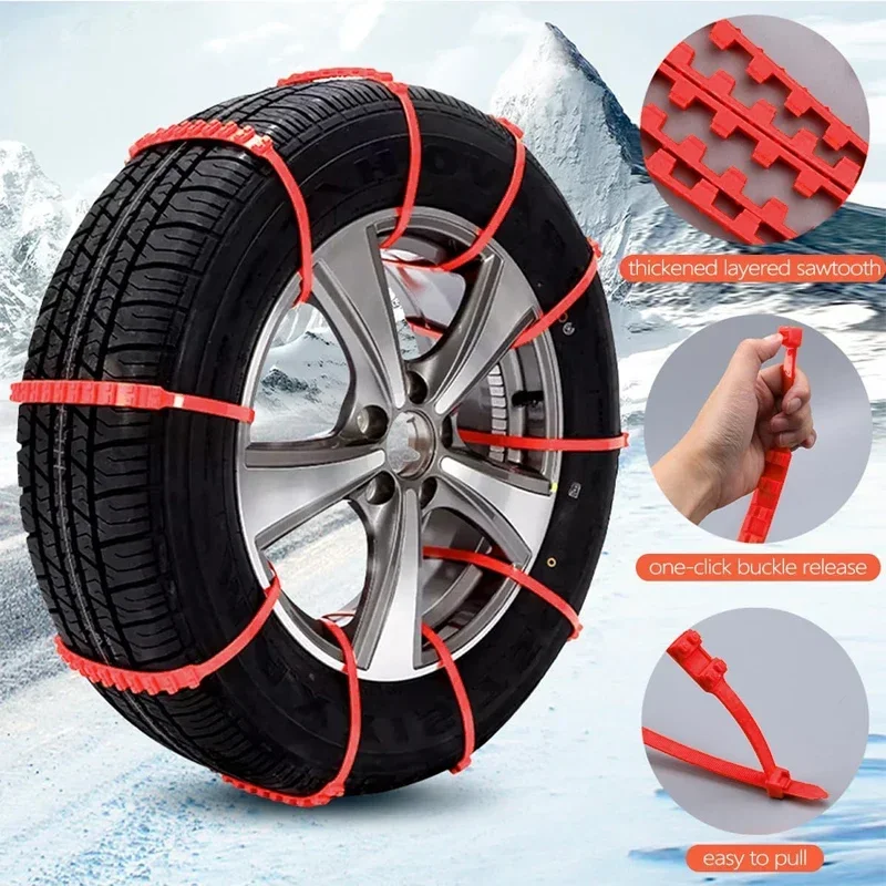 AAZRZRZ Universal Nylon Material Super Grip Snow Tire Chain, Tire Chain, SUV Tire Chain, Truck Snow Chain (12pcs)
AAZRZRZ Universal Nylon Material Super Grip Snow Tire Chain, Tire Chain, SUV Tire Chain, Truck Snow Chain (12pcs)
