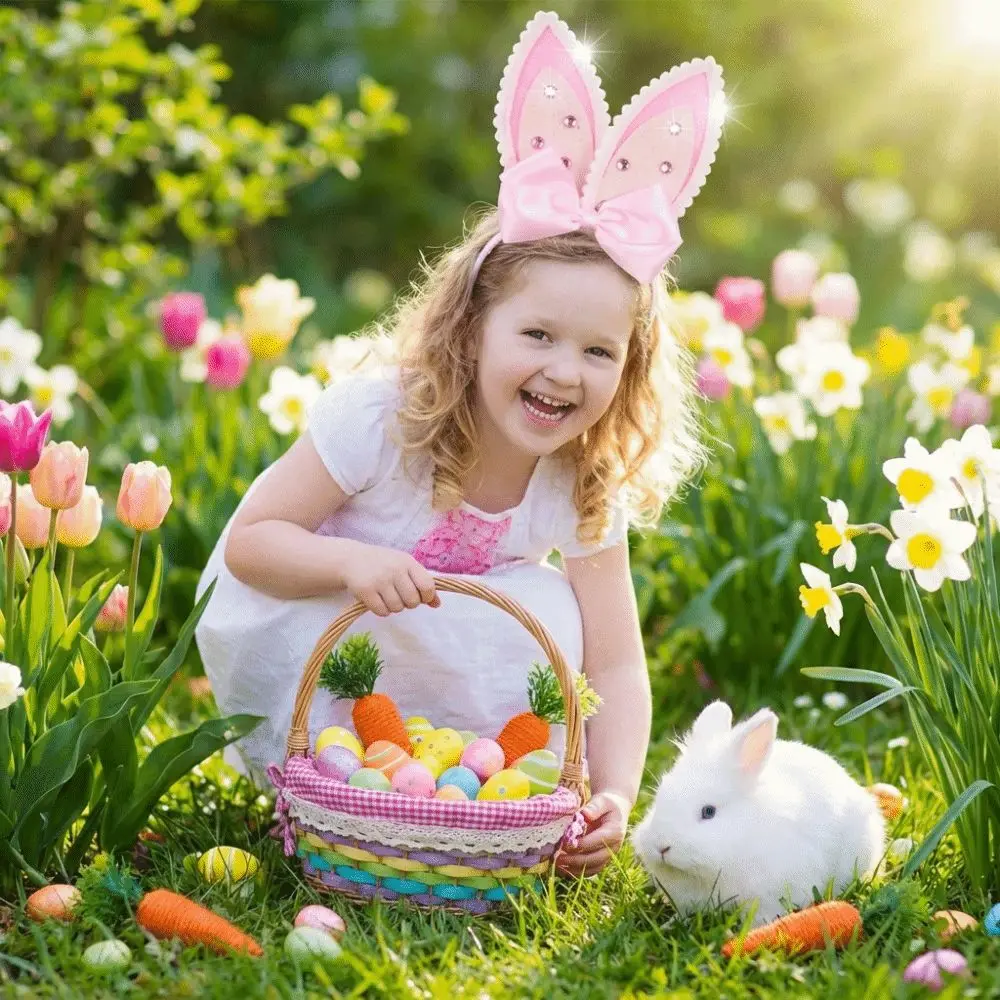 Cute Bunny Ear Headband Long Ears Shiny Rabbit Ear Hair Hoop Non-slip Headdress Easter Headpiece Photo Props
Cute Bunny Ear Headband Long Ears Shiny Rabbit Ear Hair Hoop Non-slip Headdress Easter Headpiece Photo Props