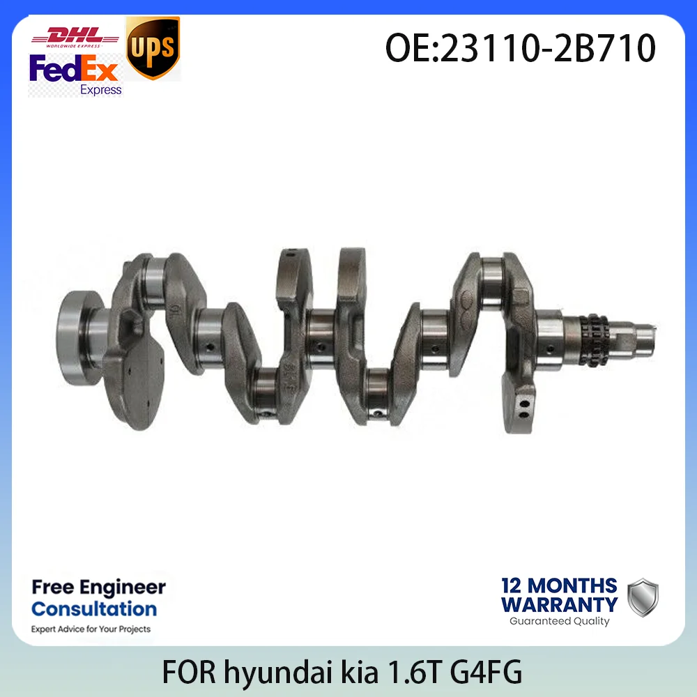 Brand New Engine Crankshaft 23110-2B000 For Hyundai Kia 2011-2022 G4FG 1.6L Elantra K3 Forte Soul Tucson Direct Fit Replacement
Brand New Engine Crankshaft 23110-2B000 For Hyundai Kia 2011-2022 G4FG 1.6L Elantra K3 Forte Soul Tucson Direct Fit Replacement