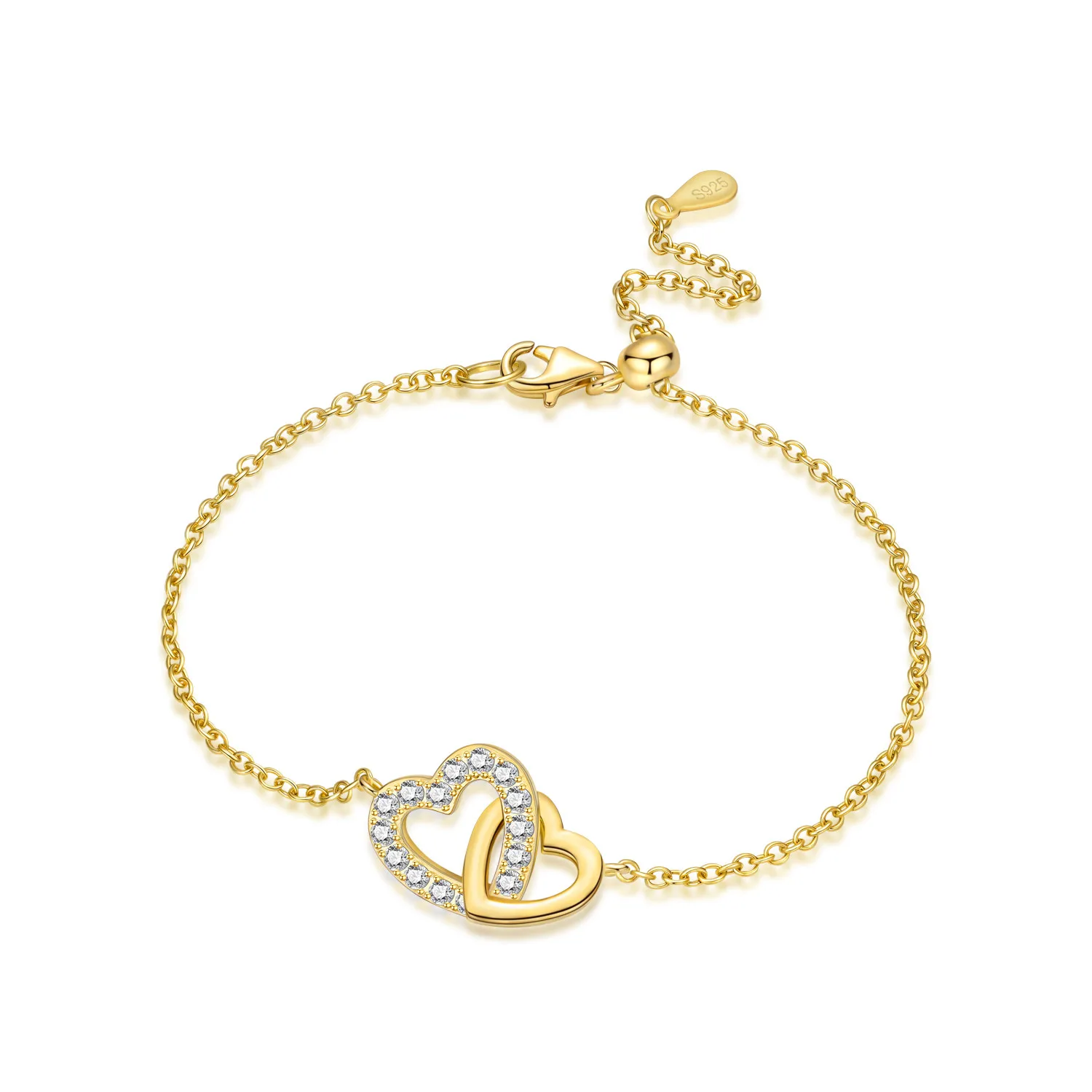 CYCUFF S925 Sterling Silver Adjustable Heart Knot Bracelet Chain Link Women Bracelet Jewelry Party Trendy Anniversary Gifts
CYCUFF S925 Sterling Silver Adjustable Heart Knot Bracelet Chain Link Women Bracelet Jewelry Party Trendy Anniversary Gifts