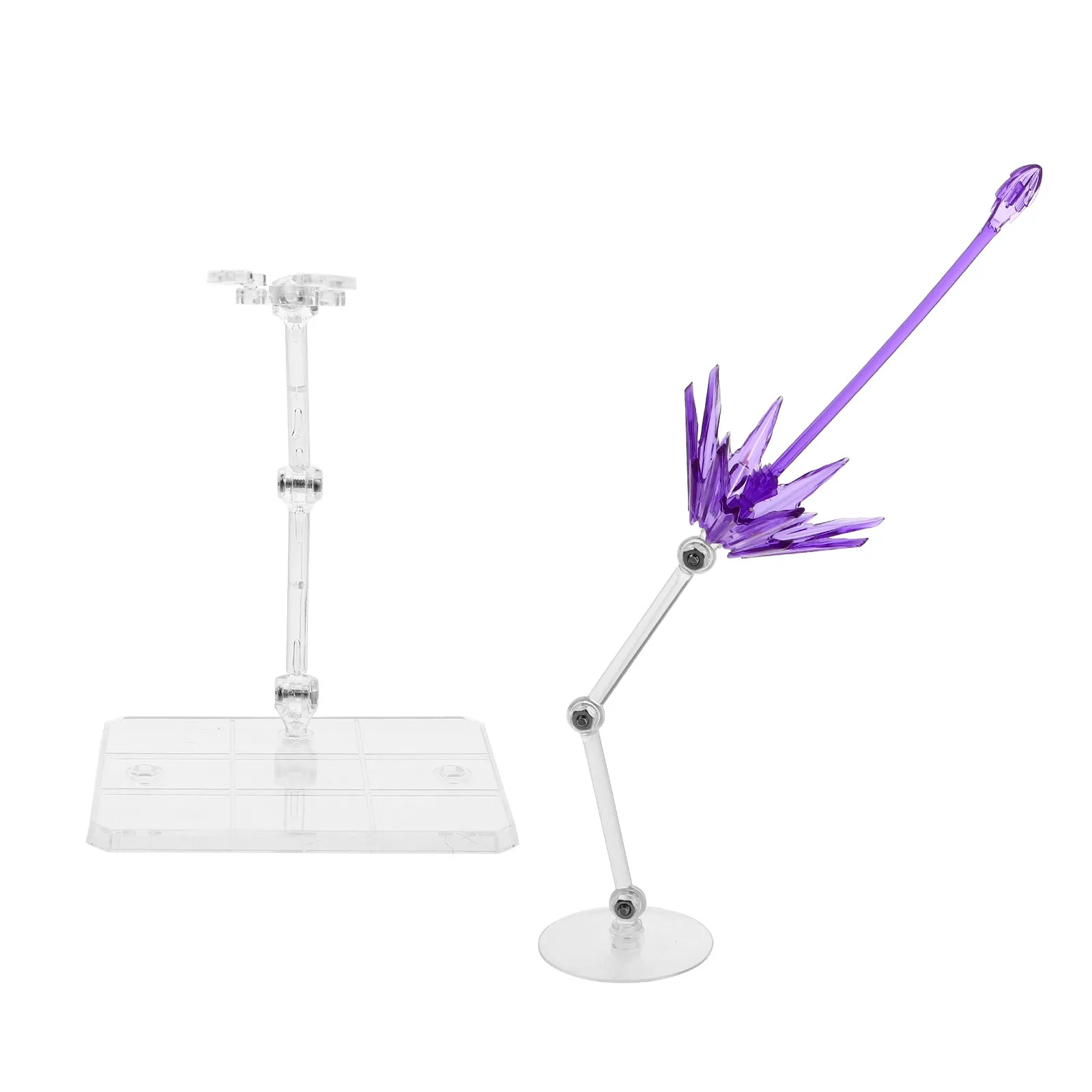 2Pcs Effect Parts Clear Plastic Action Figure Stand Mini Holder Base for Display Accessories Visual Effects
2Pcs Effect Parts Clear Plastic Action Figure Stand Mini Holder Base for Display Accessories Visual Effects