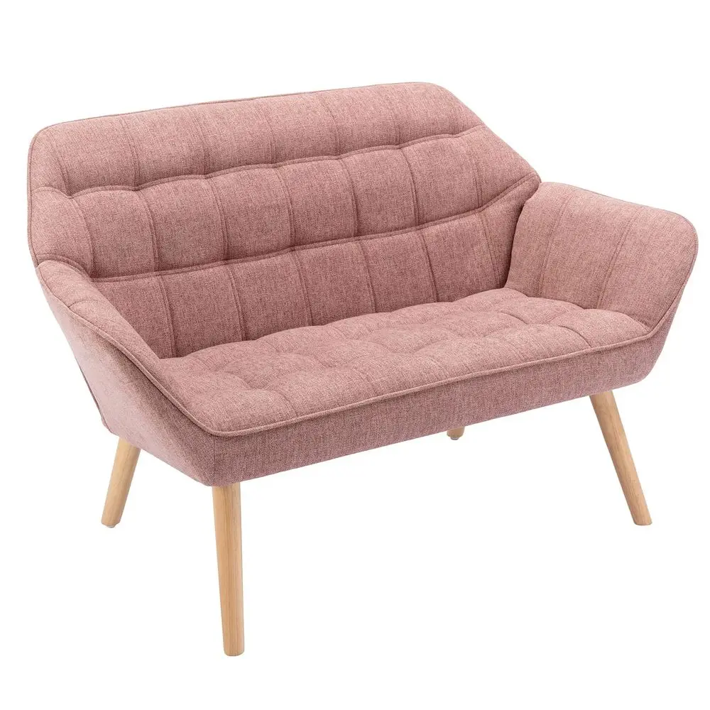 Small Loveseat for Small Spaces, Upholstered Linen Loveseat Sofa, Mid Century Modern Mini Couch with Armrest and Wood Legs for
Small Loveseat for Small Spaces, Upholstered Linen Loveseat Sofa, Mid Century Modern Mini Couch with Armrest and Wood Legs for