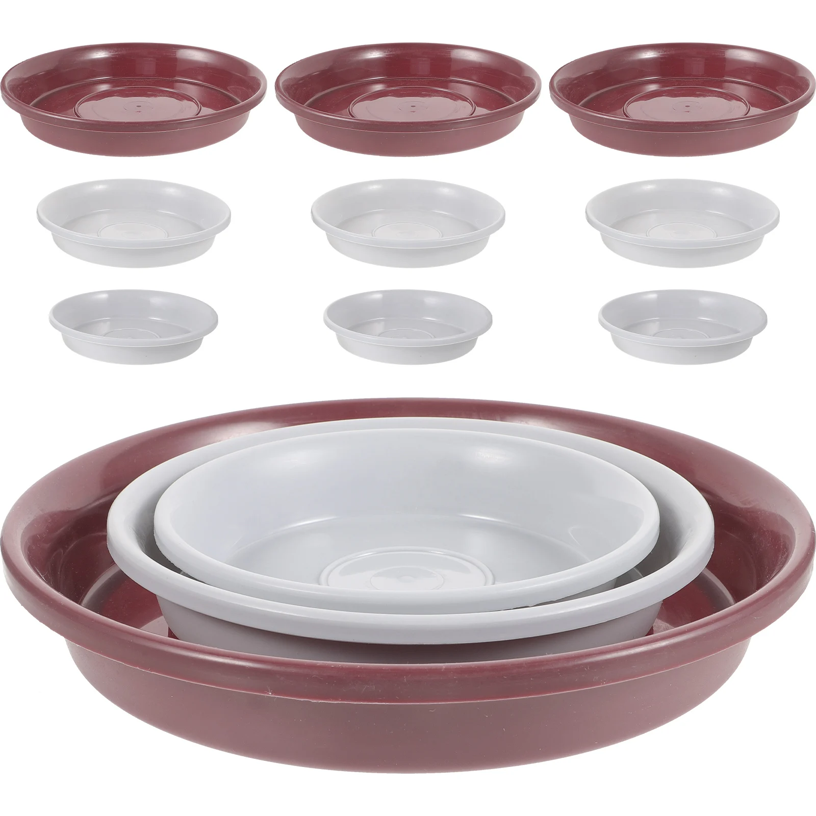 12pcs Flower Pot Saucers Plastic Water Plant Drip Trays Indoor Outdoor Planter Trays Drainage Collection Flower Pot Base Round
12pcs Flower Pot Saucers Plastic Water Plant Drip Trays Indoor Outdoor Planter Trays Drainage Collection Flower Pot Base Round