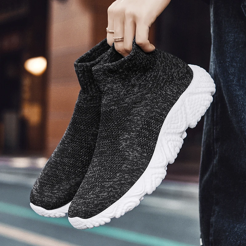 High Qualit Men Casual Shoes Lightweight Men Shoes Men's Sneakers Lace-up Platform Sneakers Unisex Socks Shoes Zapatillas Hombre
High Qualit Men Casual Shoes Lightweight Men Shoes Men's Sneakers Lace-up Platform Sneakers Unisex Socks Shoes Zapatillas Hombre
