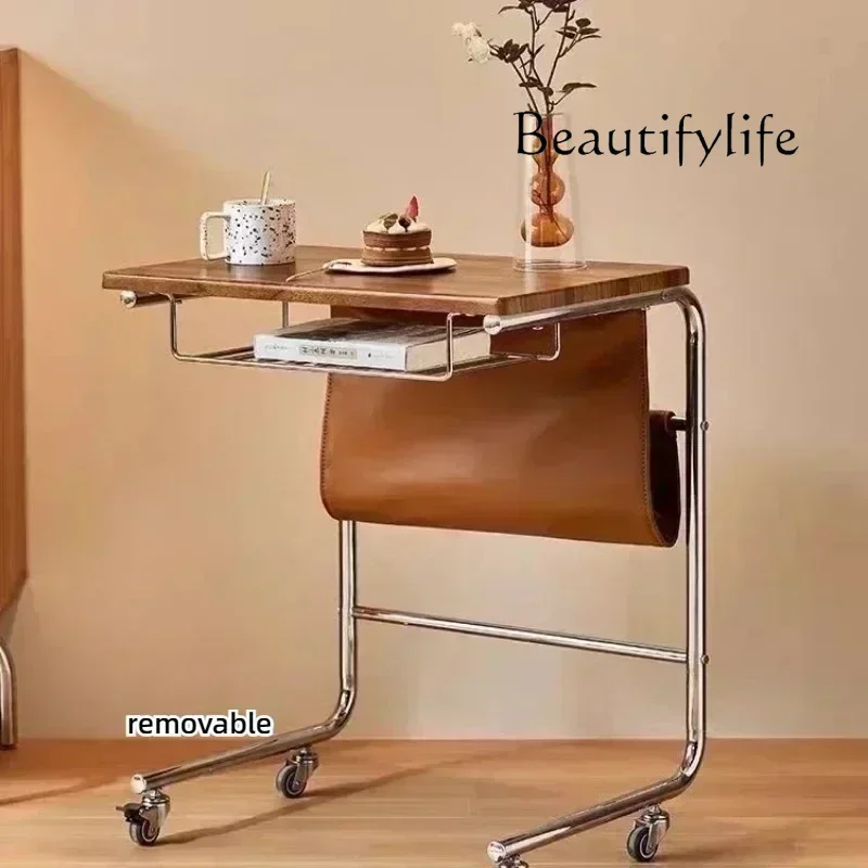 Home Office Writing Desk Living Room Sofa Storage Creative Side Table Movable Light Luxury Coffee Tables Living Room Furniture
Home Office Writing Desk Living Room Sofa Storage Creative Side Table Movable Light Luxury Coffee Tables Living Room Furniture