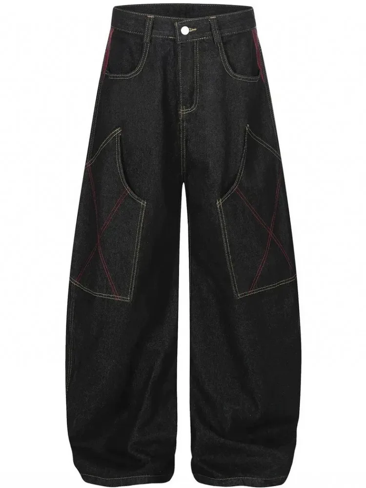 Women High Waist Wide Leg Pants Shiny Straight Pants Long Jeans Casual Trendy Trousers 2026 Autumn Winter New Denim Trousers
Women High Waist Wide Leg Pants Shiny Straight Pants Long Jeans Casual Trendy Trousers 2026 Autumn Winter New Denim Trousers