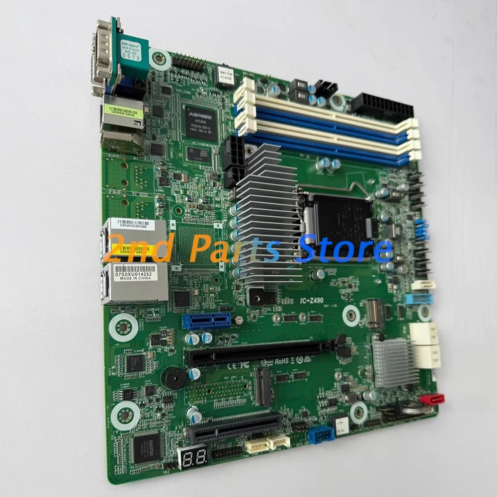 IC-Z490 12th Generation MATX Motherboard
IC-Z490 12th Generation MATX Motherboard