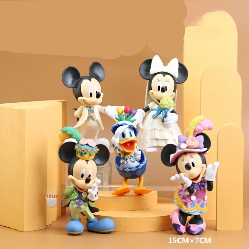 Disney Mickey Minnie Donald Formal Dress Collectible Figures Set Cake Topper Desktop Decor Pvc Model Elegant Party Gift
Disney Mickey Minnie Donald Formal Dress Collectible Figures Set Cake Topper Desktop Decor Pvc Model Elegant Party Gift