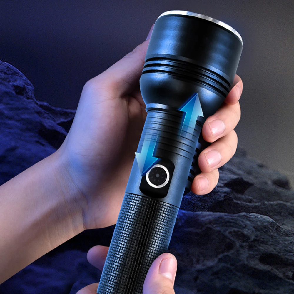 LCS White Laser Flashlight Waterproof Super Bright Led Rechargeable Emergency Torch Zoom Laser Aluminum Alloy Fliashlght
LCS White Laser Flashlight Waterproof Super Bright Led Rechargeable Emergency Torch Zoom Laser Aluminum Alloy Fliashlght