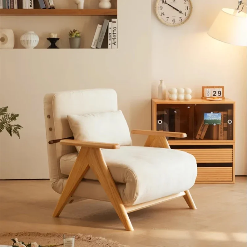 Wooden house Nordic solid wood sofa bed, small apartment multi-functional folding bed, living room sofa, bed dual-purpose
Wooden house Nordic solid wood sofa bed, small apartment multi-functional folding bed, living room sofa, bed dual-purpose