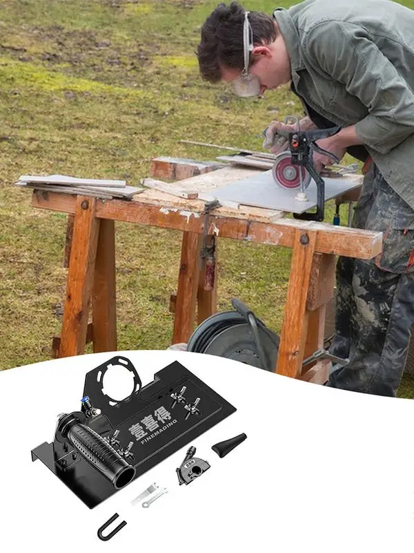 Tile Chamfering Tool Angle Grinder Chamfer Tile Stand Angle Grinder Tool Cutting Bracket For Ceramic Tile Wood And Stone Cutting
Tile Chamfering Tool Angle Grinder Chamfer Tile Stand Angle Grinder Tool Cutting Bracket For Ceramic Tile Wood And Stone Cutting