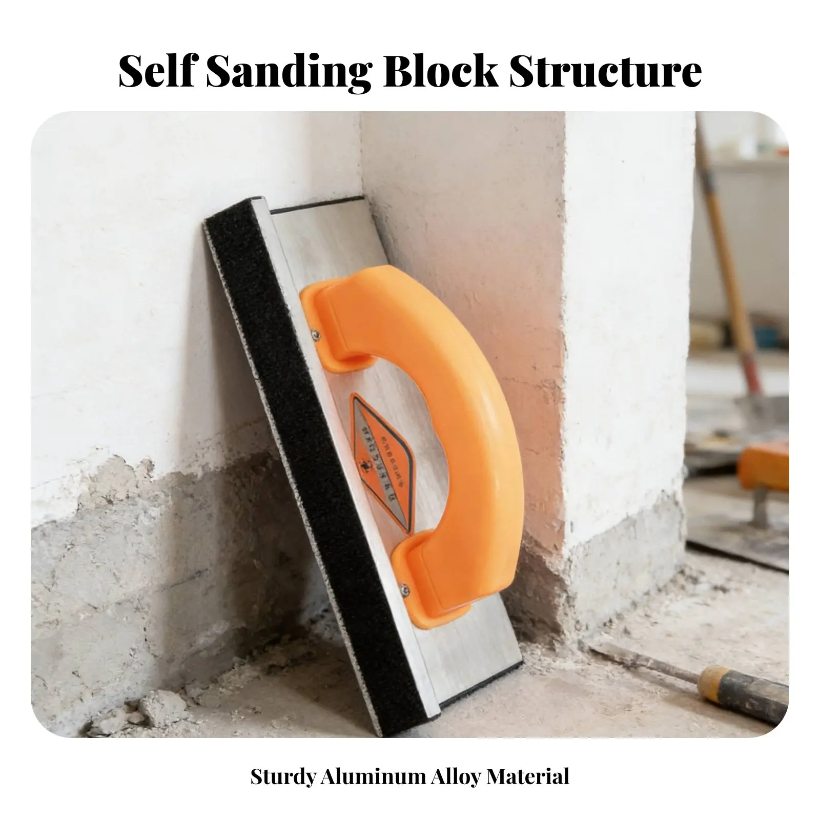 Automatic Sanding Sheet Holder Long-Lasting Manual Sanding Block Aluminum Sanding Plate Versatile Hook and Loop Hand Sander
Automatic Sanding Sheet Holder Long-Lasting Manual Sanding Block Aluminum Sanding Plate Versatile Hook and Loop Hand Sander