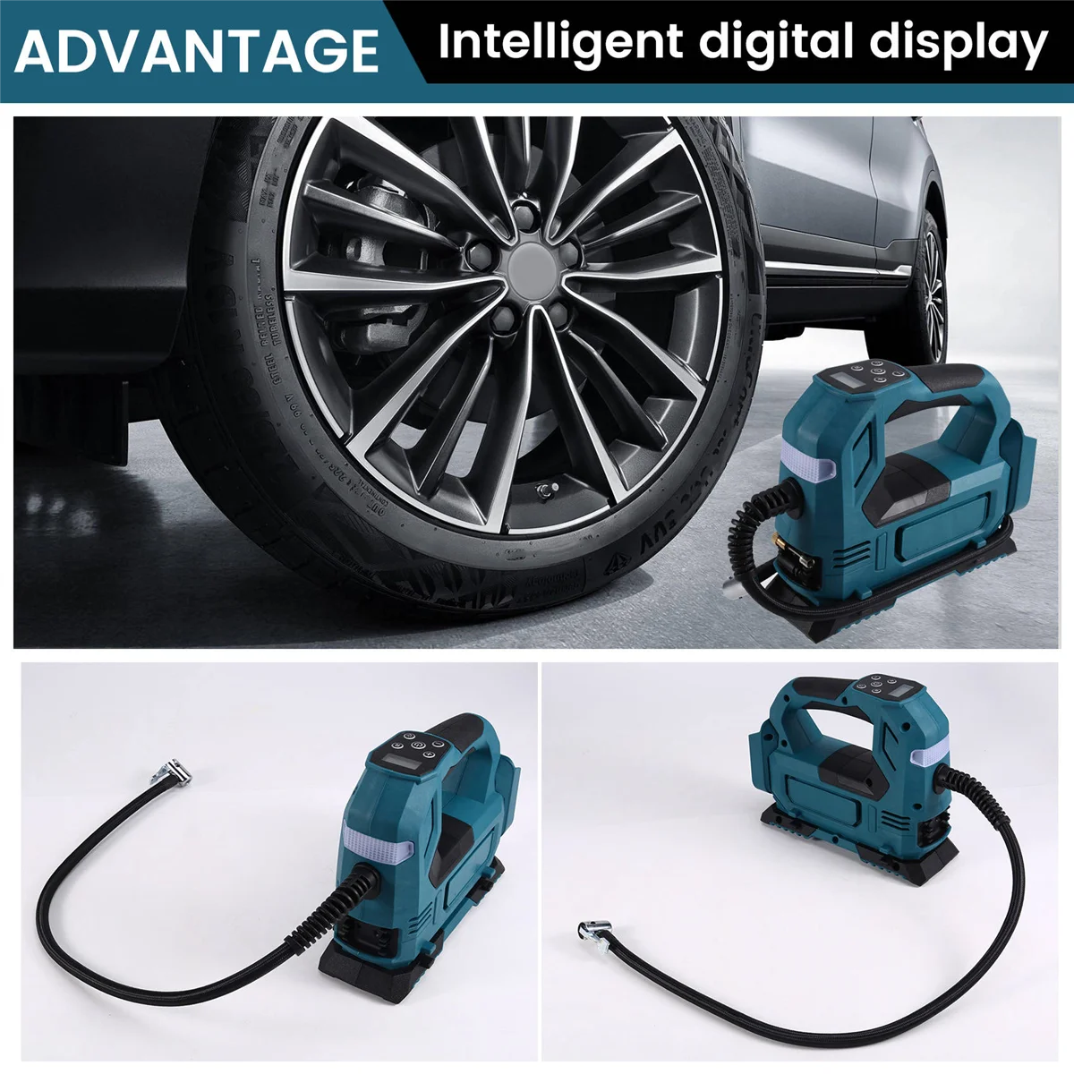 XYFHA портативный воздушный насос для Makita 18 В аккумуляторный беспроводной насос для накачивания шин автомобиля электрический мотоциклетный насос
XYFHA портативный воздушный насос для Makita 18 В аккумуляторный беспроводной насос для накачивания шин автомобиля электрический мотоциклетный насос