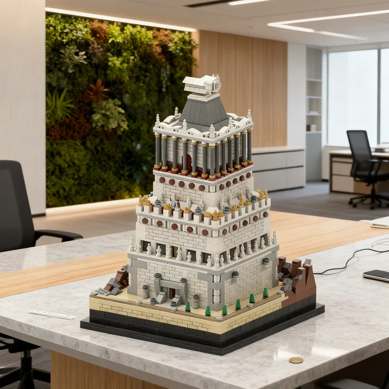 2420pcs MOC Mausuleum of Halicarnassus Architecture Model Building blocks Architecture toys Christmas gifts Education Kids toy
2420pcs MOC Mausuleum of Halicarnassus Architecture Model Building blocks Architecture toys Christmas gifts Education Kids toy