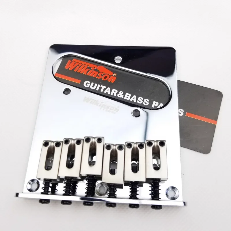 High quality genuine Wilkinson WOT03 string through Tele-TL electric guitar bridge pull string board silver
High quality genuine Wilkinson WOT03 string through Tele-TL electric guitar bridge pull string board silver