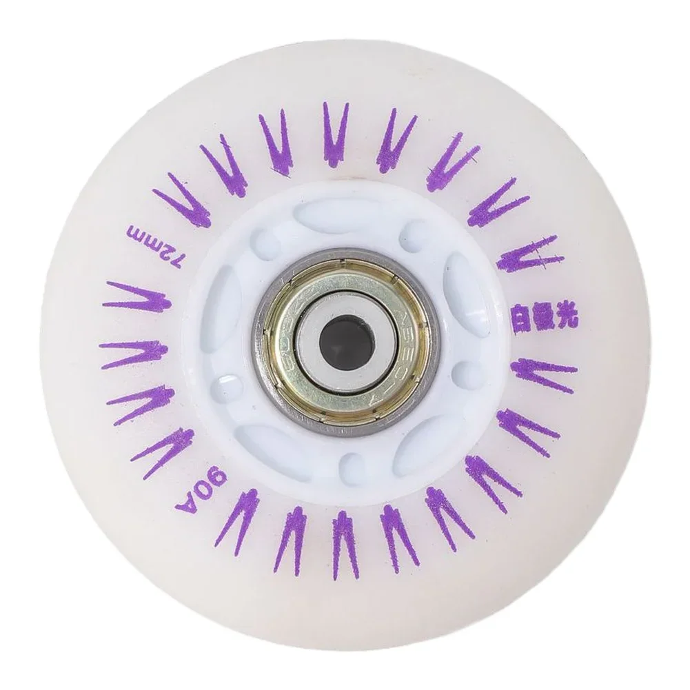 LED Infused Roller Skate Wheels Designed for Continuous Illumination Through Motion Activated Light Mechanism on Any Skate Frame
LED Infused Roller Skate Wheels Designed for Continuous Illumination Through Motion Activated Light Mechanism on Any Skate Frame