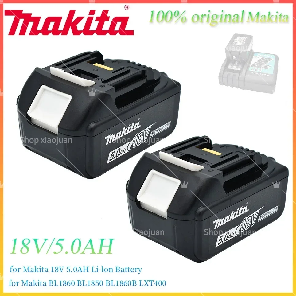 18V 100% Original Makita 18V 5000mAh Rechargeable Power Tools Battery With LED Li-ion Replacement BL1830 BL1860B BL1860 BL1850
18V 100% Original Makita 18V 5000mAh Rechargeable Power Tools Battery With LED Li-ion Replacement BL1830 BL1860B BL1860 BL1850