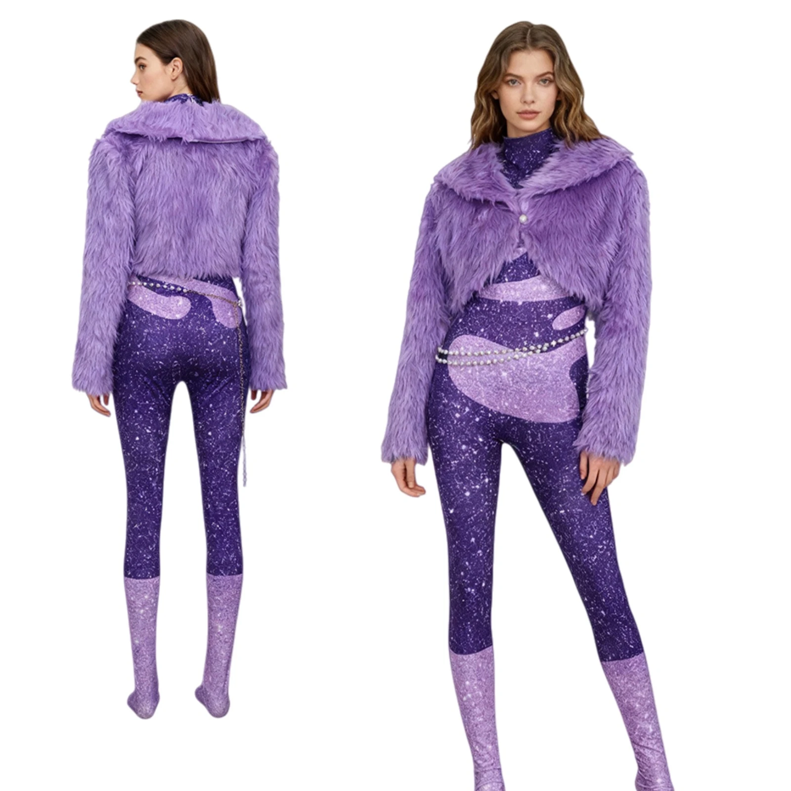 Gazelle Cosplay Costume Purple Tops Pants Coat for Women Halloween Party
Gazelle Cosplay Costume Purple Tops Pants Coat for Women Halloween Party