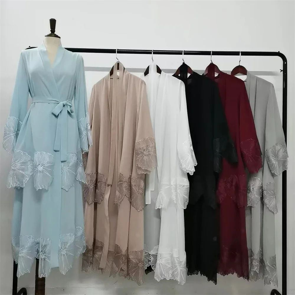 New Embroidery Abayas for Women Muslim Dress Ramadan Eid Kimono Cardigan Dubai Turkey Kaftan Robe Islam Clothing Arabic Kebaya
New Embroidery Abayas for Women Muslim Dress Ramadan Eid Kimono Cardigan Dubai Turkey Kaftan Robe Islam Clothing Arabic Kebaya