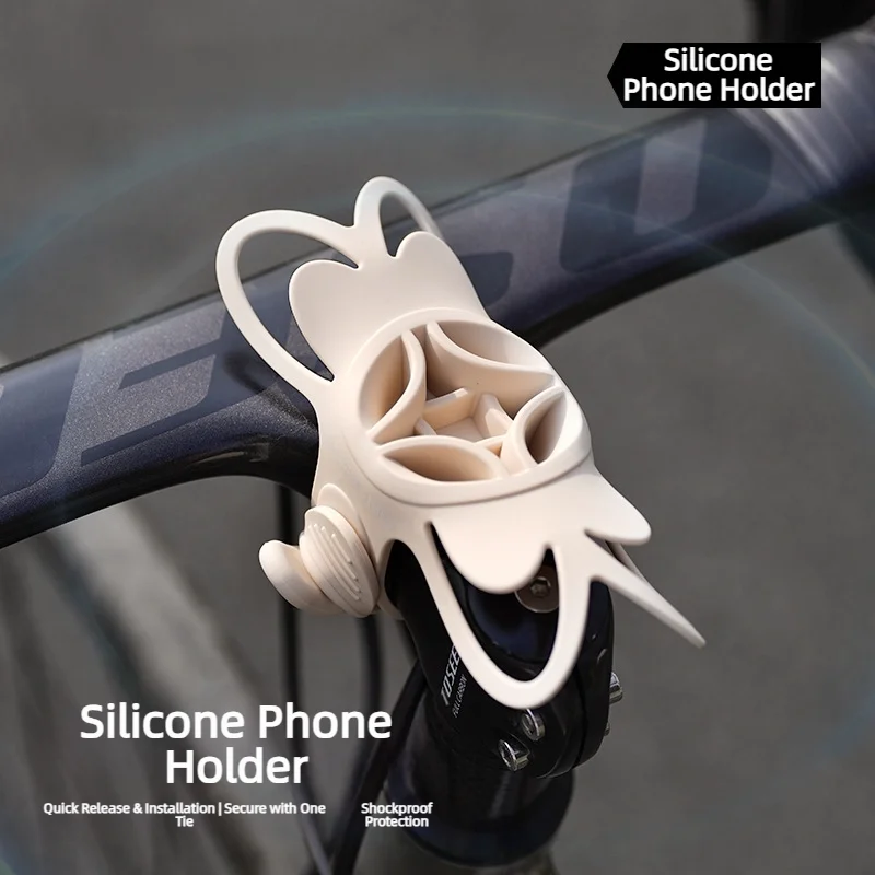 Bicycle Phone Holder, Cycling Fixed Mount, Road Bike Integrated Handlebar Silicone Strap Navigation Bracket
Bicycle Phone Holder, Cycling Fixed Mount, Road Bike Integrated Handlebar Silicone Strap Navigation Bracket