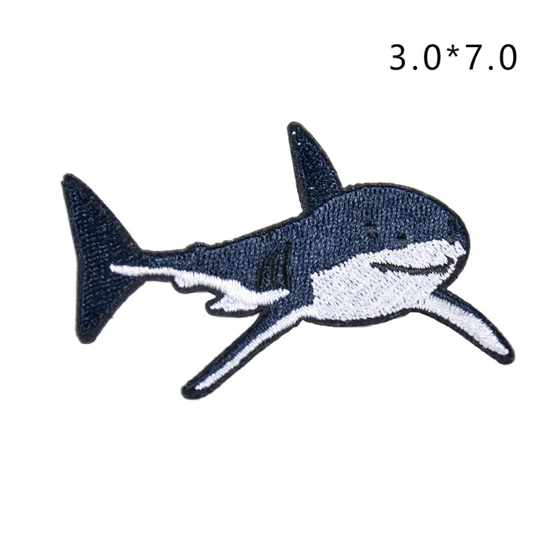 Adhesive Embroidery Hole Patch Sticker Cute Shark Dolphin Blue Whale Fish Cloth Sticker Children's Clothing Accessories
Adhesive Embroidery Hole Patch Sticker Cute Shark Dolphin Blue Whale Fish Cloth Sticker Children's Clothing Accessories