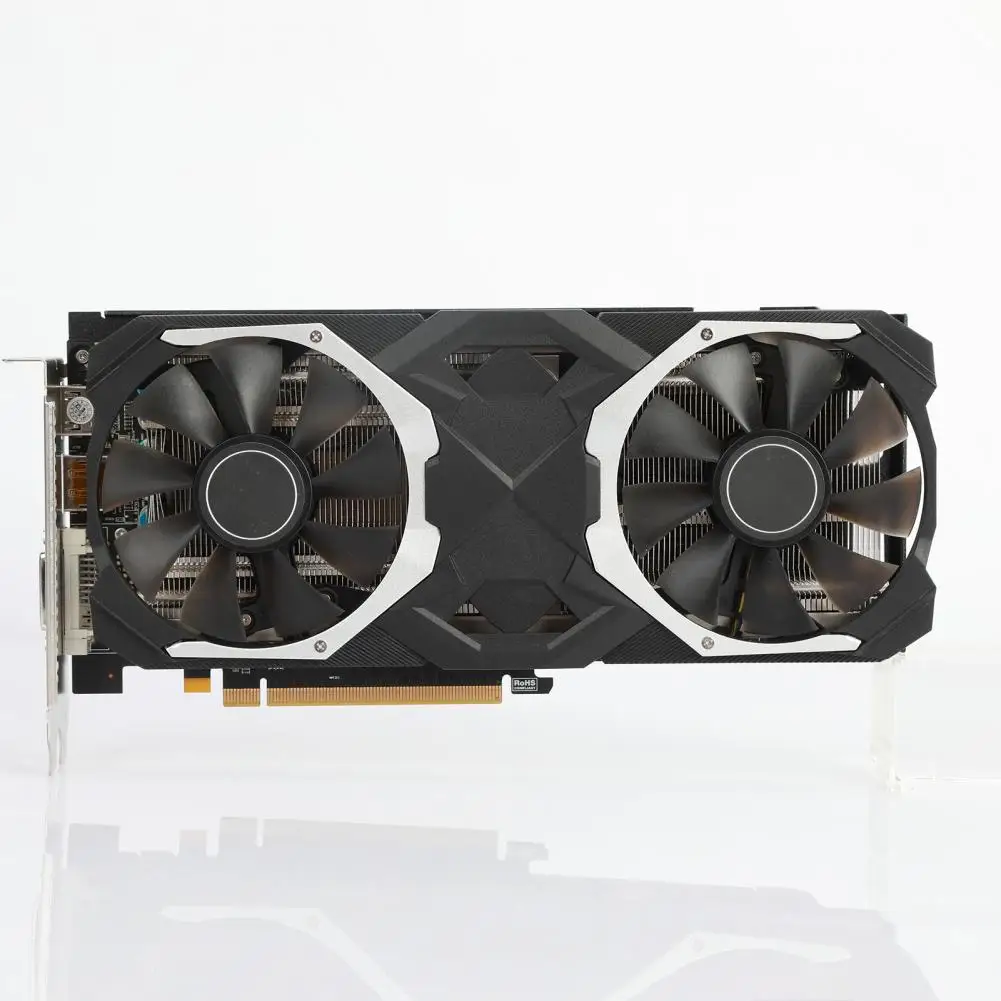 RX580 Graphics Card Dual Cooling Fan High Efficiency Heat Dissipation Portable PC Gaming Video Card Computer Accessories
RX580 Graphics Card Dual Cooling Fan High Efficiency Heat Dissipation Portable PC Gaming Video Card Computer Accessories