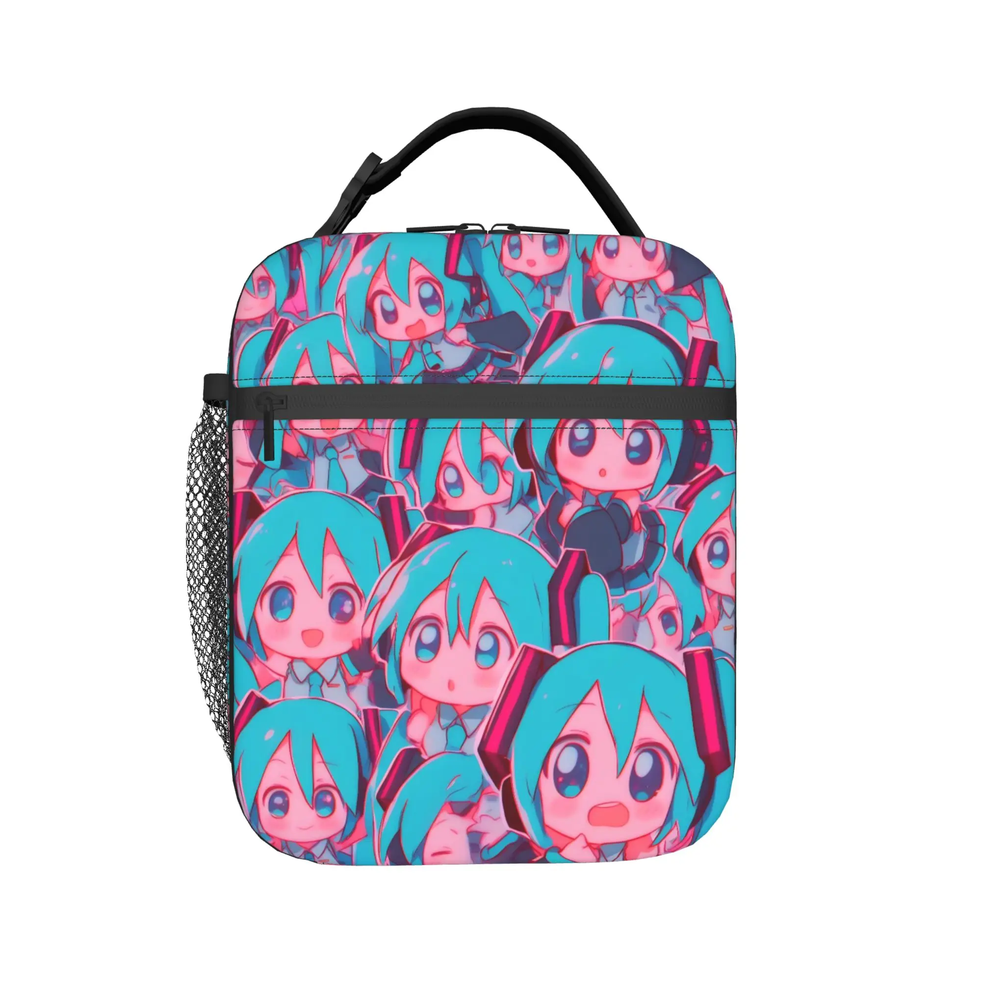 Hatsune Miku singer music anime Insulated Lunch Bag for Men Women Food Container Reusable Cooler Thermal Lunch Boxes
Hatsune Miku singer music anime Insulated Lunch Bag for Men Women Food Container Reusable Cooler Thermal Lunch Boxes