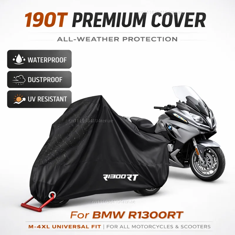 For BMW R1300RT R 1300 RT R1300 1300RT RT1300 Option 719 190T Motorcycle Cover Waterproof Dustproof UV Protection All Season
For BMW R1300RT R 1300 RT R1300 1300RT RT1300 Option 719 190T Motorcycle Cover Waterproof Dustproof UV Protection All Season