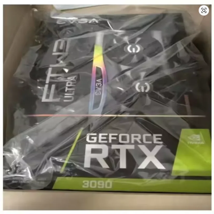 Видеокарта GeForce RTX 3090 Ti FTW3 BLACK с тройным вентилятором 24 ГБ GDDR6X PCIe 4.0
Видеокарта GeForce RTX 3090 Ti FTW3 BLACK с тройным вентилятором 24 ГБ GDDR6X PCIe 4.0
