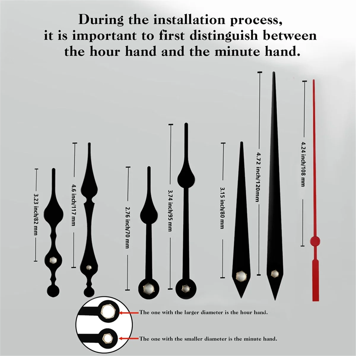 ABNJ Замена часового механизма с батарейным питанием, бесшумные часы, комплект часов, ручные DIY, запасные части, длина вала 12 мм + 16 мм + 23 мм
ABNJ Замена часового механизма с батарейным питанием, бесшумные часы, комплект часов, ручные DIY, запасные части, длина вала 12 мм + 16 мм + 23 мм