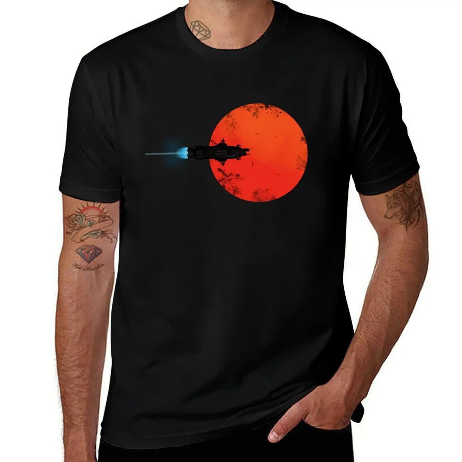 Rocinante Silhouette Poster T-Shirt UV Protection Outdoor Tee Shirt
Rocinante Silhouette Poster T-Shirt UV Protection Outdoor Tee Shirt