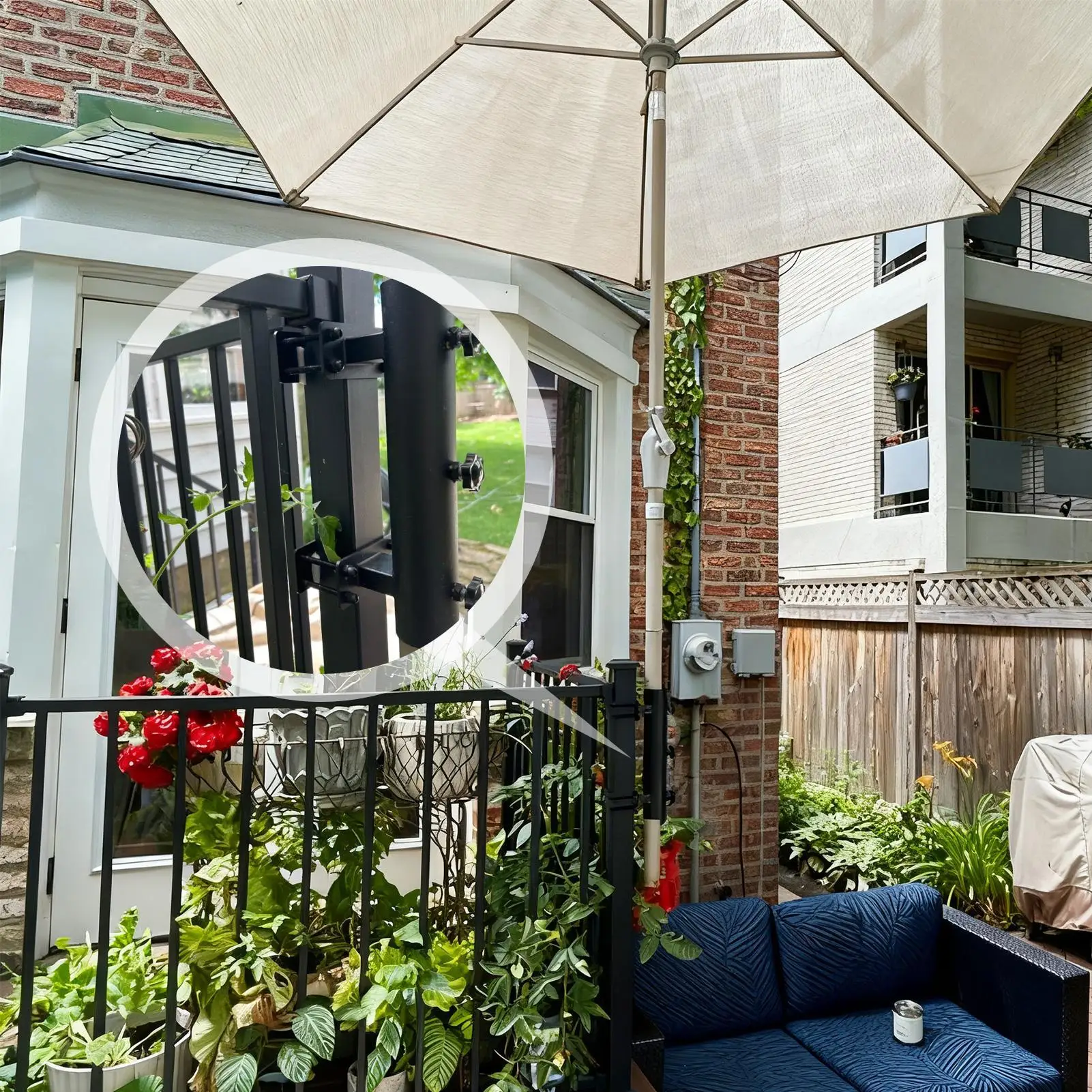 Deck Umbrella Holder Adjustable Rust-Resistant Parasol Stand Bracket Deck Railing Umbrella Holder For Pole Fence Outdoor
Deck Umbrella Holder Adjustable Rust-Resistant Parasol Stand Bracket Deck Railing Umbrella Holder For Pole Fence Outdoor