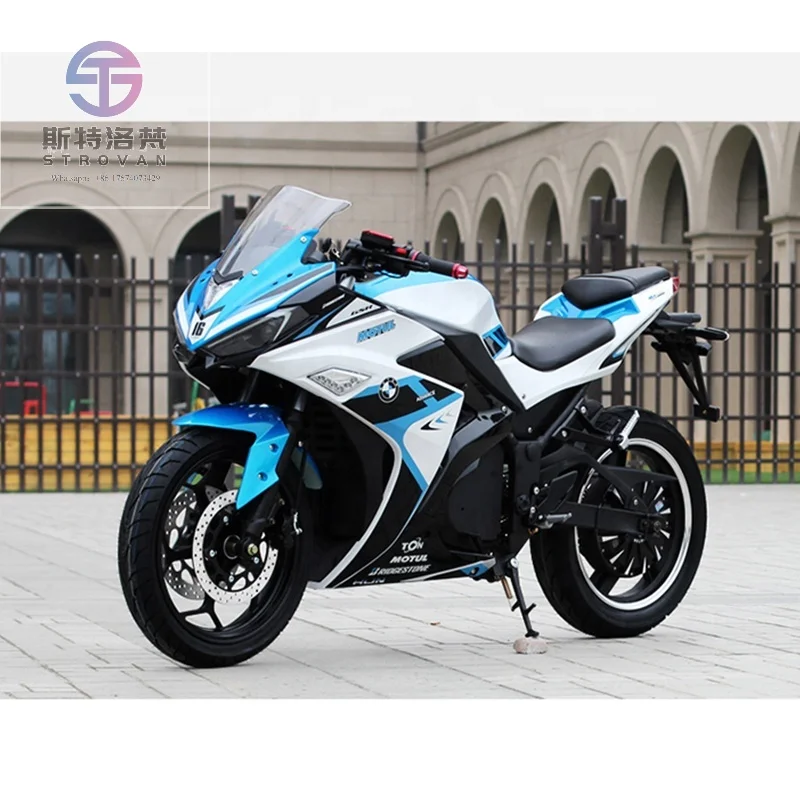 High Speed Off Road Electric Bike Powerful Motos Electric Sportbike 60/72v Electric Motorcycle 3000W/5000W 150km/h Motorcycle
High Speed Off Road Electric Bike Powerful Motos Electric Sportbike 60/72v Electric Motorcycle 3000W/5000W 150km/h Motorcycle