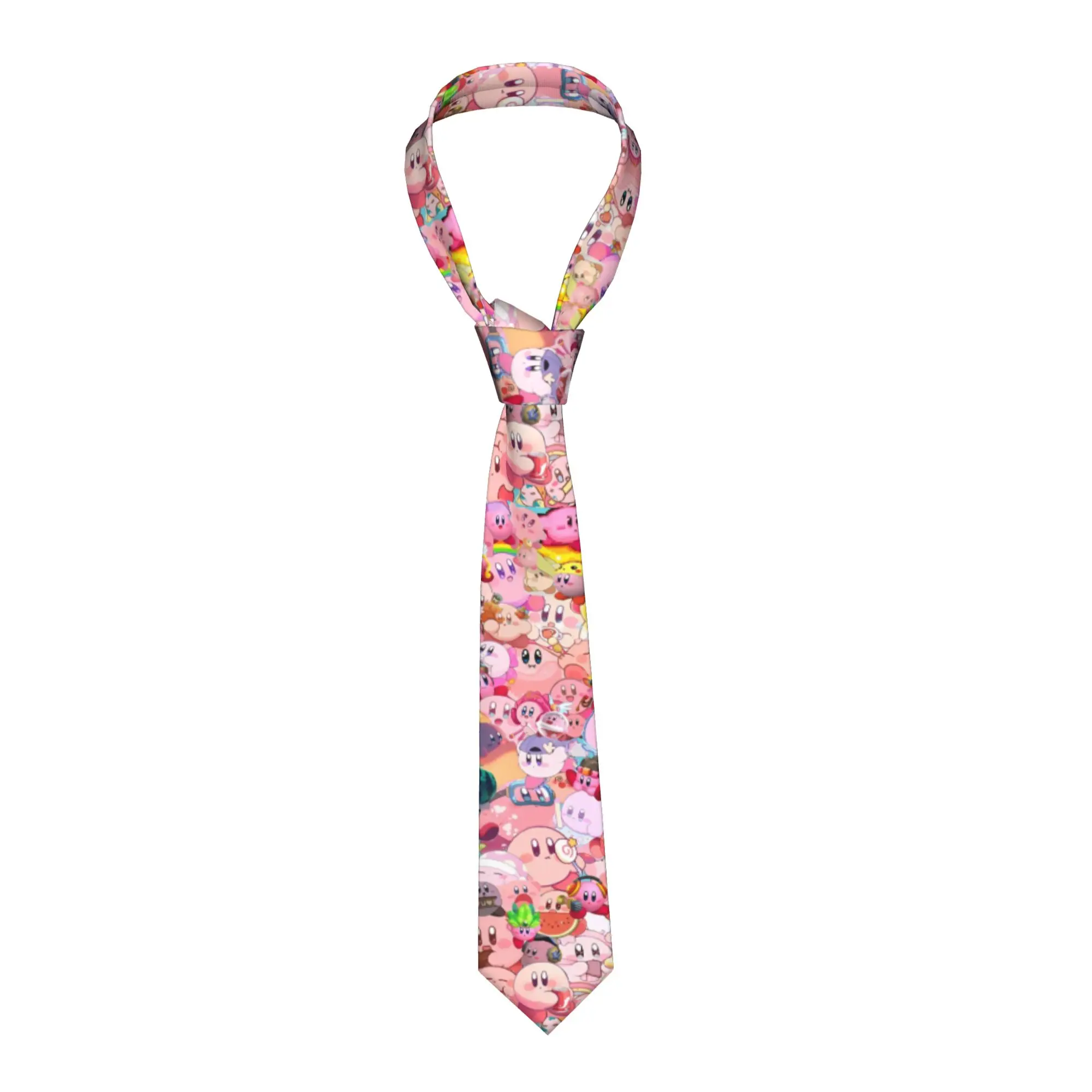 Kawaii K-irby Necktie Unisex 8 cm Fashion Narrow Neck Tie Cartoon Kirby for Men Suits Accessories Cravat Wedding Cosplay Props
Kawaii K-irby Necktie Unisex 8 cm Fashion Narrow Neck Tie Cartoon Kirby for Men Suits Accessories Cravat Wedding Cosplay Props