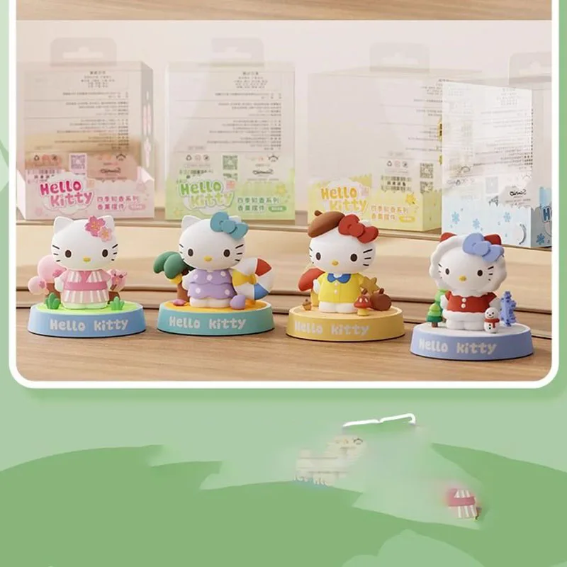Official Licensed Sanrio Hello Kitty Four Seasons Series Figure Collectible Model Kitty Cat Desktop Ornament for Fans Gift
Official Licensed Sanrio Hello Kitty Four Seasons Series Figure Collectible Model Kitty Cat Desktop Ornament for Fans Gift
