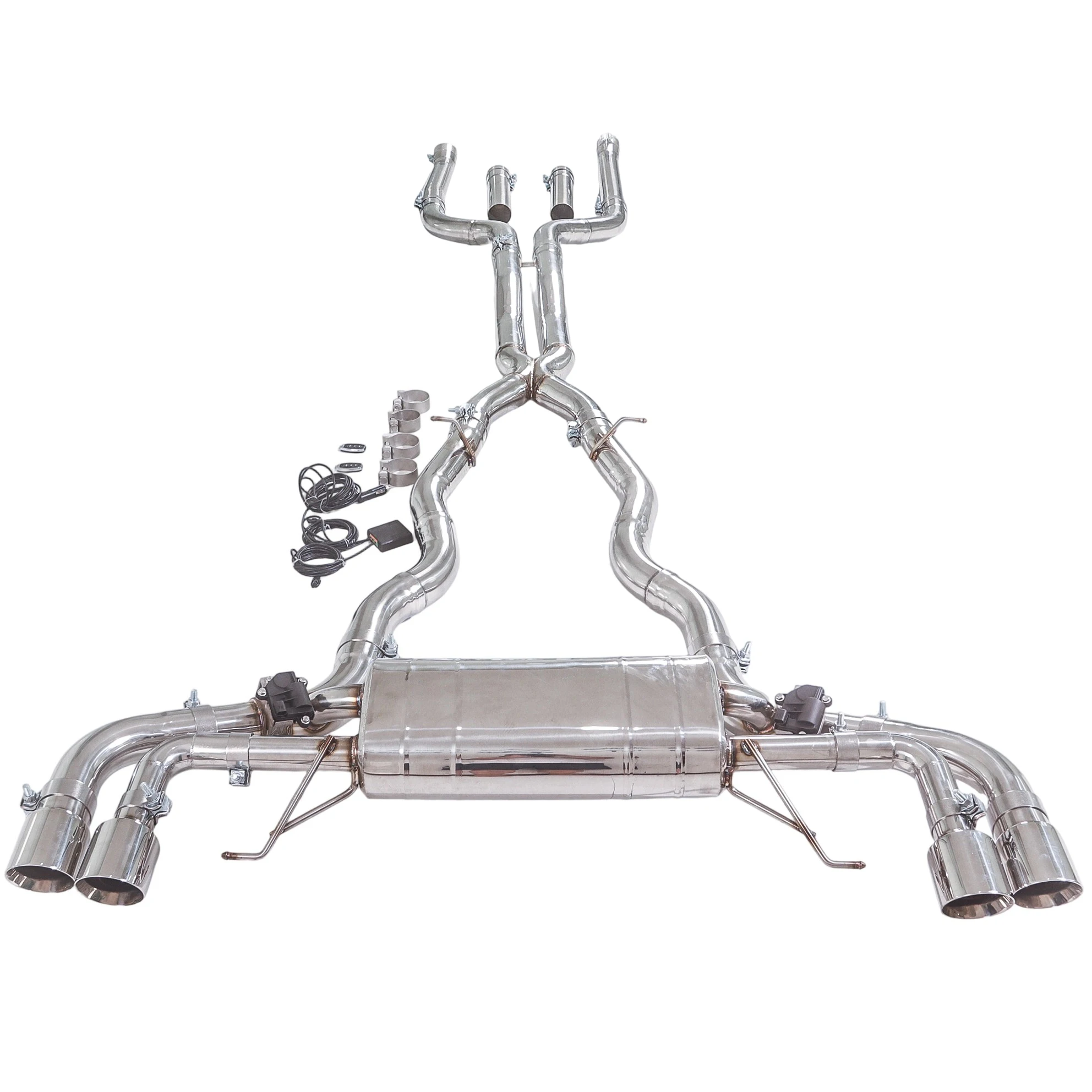 Глушитель выхлопа GFC Catback для BMW M550i G30 4.4T 2017–2023 гг., выхлопная система автомобильного электрического клапана, изготовленная из трубы SUS304
Глушитель выхлопа GFC Catback для BMW M550i G30 4.4T 2017–2023 гг., выхлопная система автомобильного электрического клапана, изготовленная из трубы SUS304