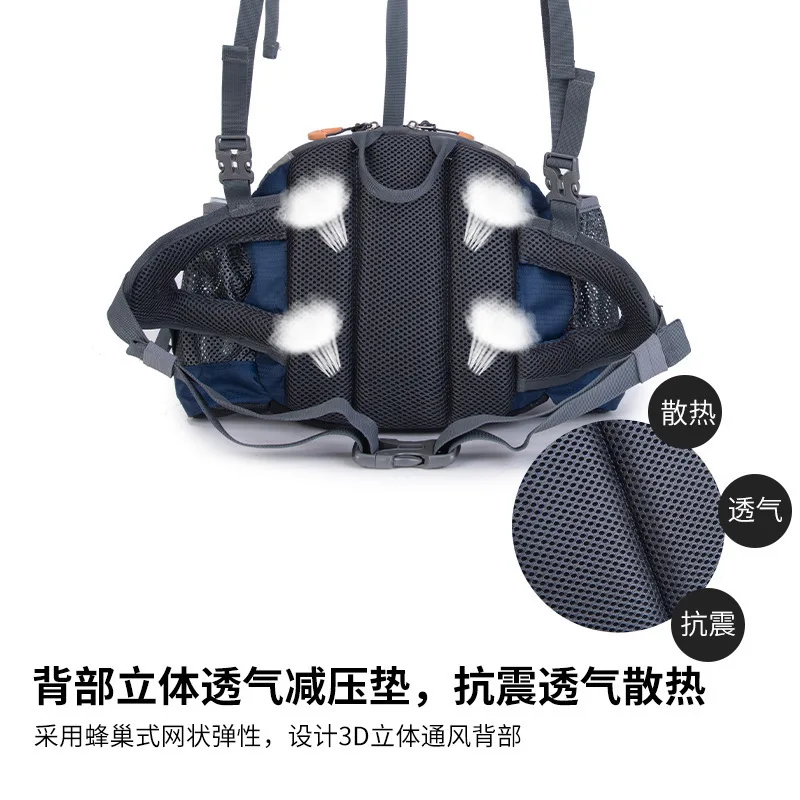 Outdoor Sports Waist Bag Cycling Camping Climbing Men's Backpack Hiking Shoulder Running Water Bottle Bicycle Fanny Pack Fishing
Outdoor Sports Waist Bag Cycling Camping Climbing Men's Backpack Hiking Shoulder Running Water Bottle Bicycle Fanny Pack Fishing