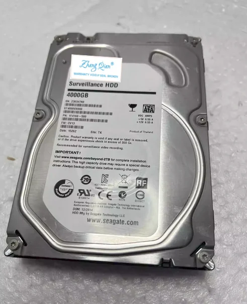 Для настольного видеорегистратора ST4000VX000 4 ТБ с уровнем наблюдения 3,5 дюйма вертикальный CMR 4T NAS
Для настольного видеорегистратора ST4000VX000 4 ТБ с уровнем наблюдения 3,5 дюйма вертикальный CMR 4T NAS