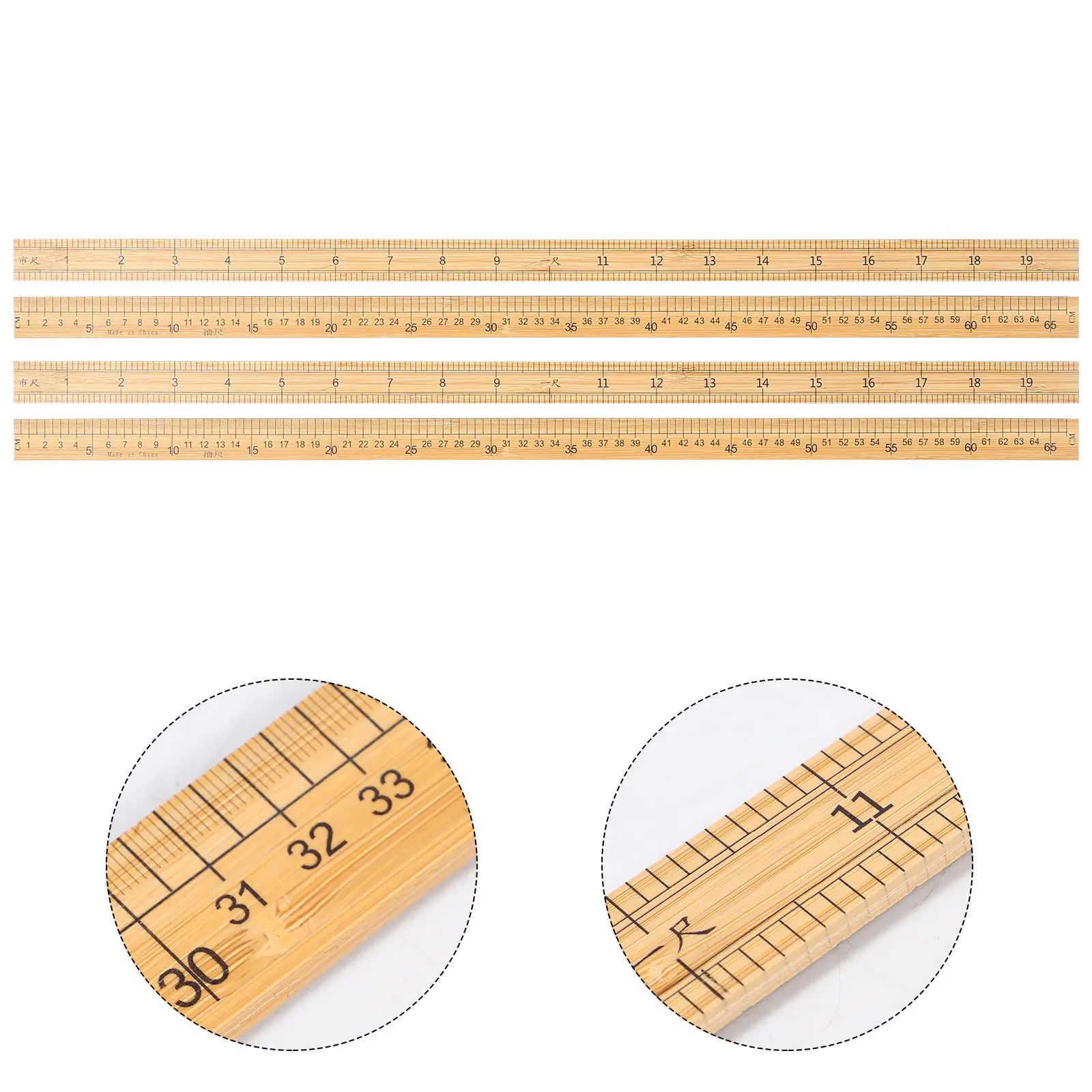 4Pcs Bamboo Quilting Ruler Dual Scale Sewing Measuring Tool Double Sided Straight Ruler for Home Sewing Cloth Cutting Patchwork
4Pcs Bamboo Quilting Ruler Dual Scale Sewing Measuring Tool Double Sided Straight Ruler for Home Sewing Cloth Cutting Patchwork