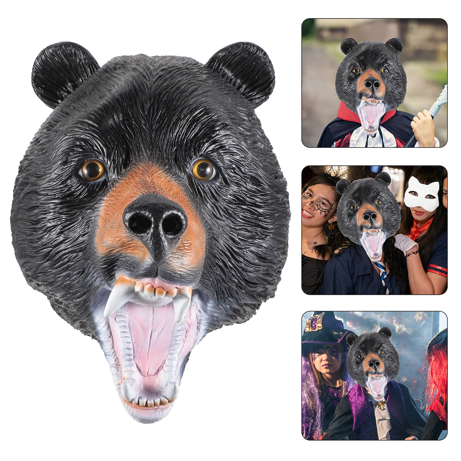 Polar Bear Mask Head Halloween Costumes Adult Adorable Masks for Adults Cute Cosplay
Polar Bear Mask Head Halloween Costumes Adult Adorable Masks for Adults Cute Cosplay