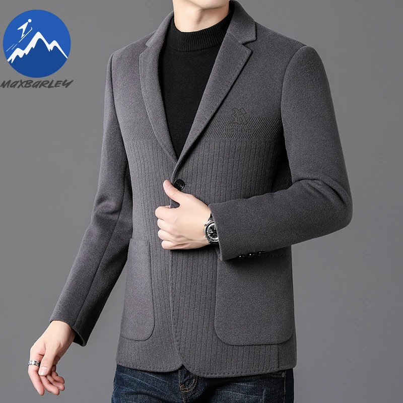 Maxbarley Woolen Overcoat Man 2025 Winter Korean Luxury Slim-fit Warm Suit Jacket High Quality Business Windproof Wool Coat Men
Maxbarley Woolen Overcoat Man 2025 Winter Korean Luxury Slim-fit Warm Suit Jacket High Quality Business Windproof Wool Coat Men