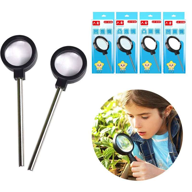 1 PCS Teaching Handheld Concave Convex Lens for Science Education Light Refraction Experiment Classroom Learning Tool
1 PCS Teaching Handheld Concave Convex Lens for Science Education Light Refraction Experiment Classroom Learning Tool