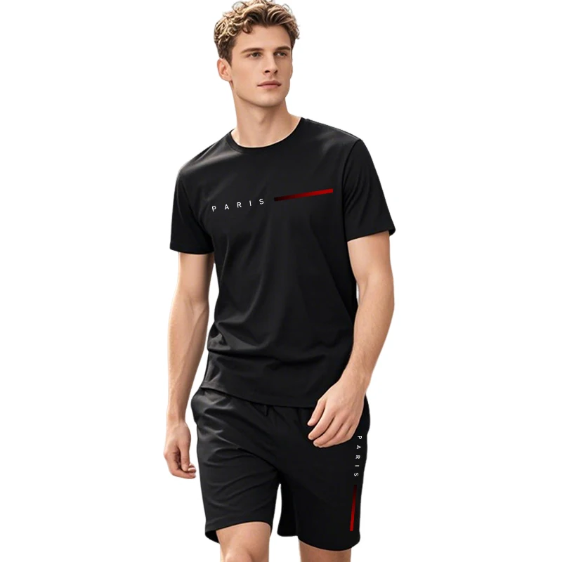 Men's Paris Fashion Tracksuit T-shirts&shorts 2pcs Set Summer Daily Casual Sports Jogger Suit Urban Fashion Cool Shorts Outfits
Men's Paris Fashion Tracksuit T-shirts&shorts 2pcs Set Summer Daily Casual Sports Jogger Suit Urban Fashion Cool Shorts Outfits