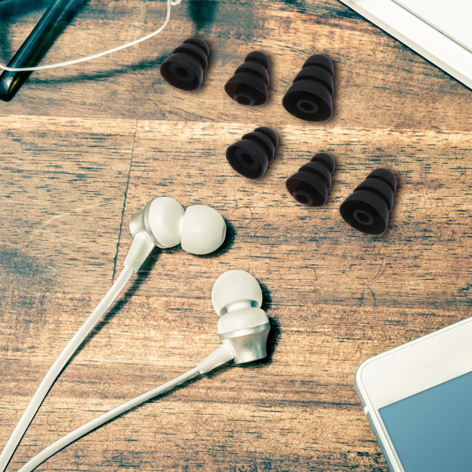36 Pcs In ear Earphone Cover Silicone Earbuds Accessories Noise Cancelling Reusable Washable Lightweight Gift Option
36 Pcs In ear Earphone Cover Silicone Earbuds Accessories Noise Cancelling Reusable Washable Lightweight Gift Option