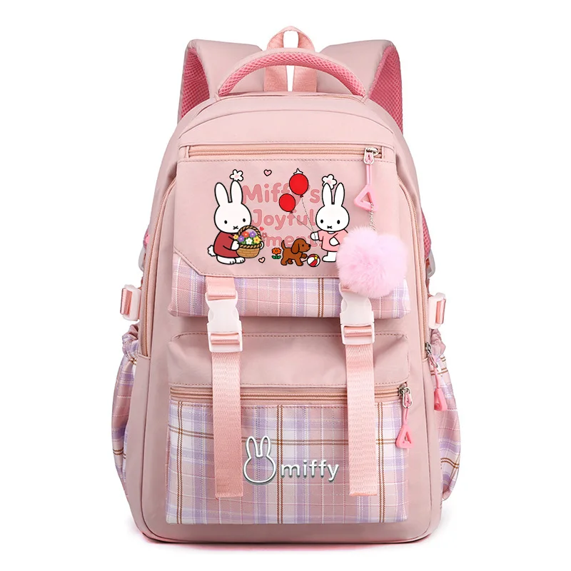 New Miffy Backpack Kawayi Cartoon Spring Outing Miffy Student Backpack Middle School Student Multi-Layer Computer Backpack
New Miffy Backpack Kawayi Cartoon Spring Outing Miffy Student Backpack Middle School Student Multi-Layer Computer Backpack