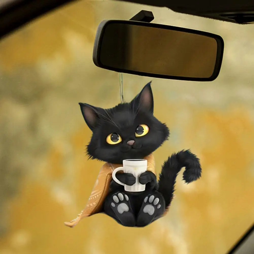 Cat Charm for Rearview Mirror Bag Accessory Realistic Cat Pendant for Car Rearview Mirror Bags Acrylic Shape Hanging Accessories
Cat Charm for Rearview Mirror Bag Accessory Realistic Cat Pendant for Car Rearview Mirror Bags Acrylic Shape Hanging Accessories