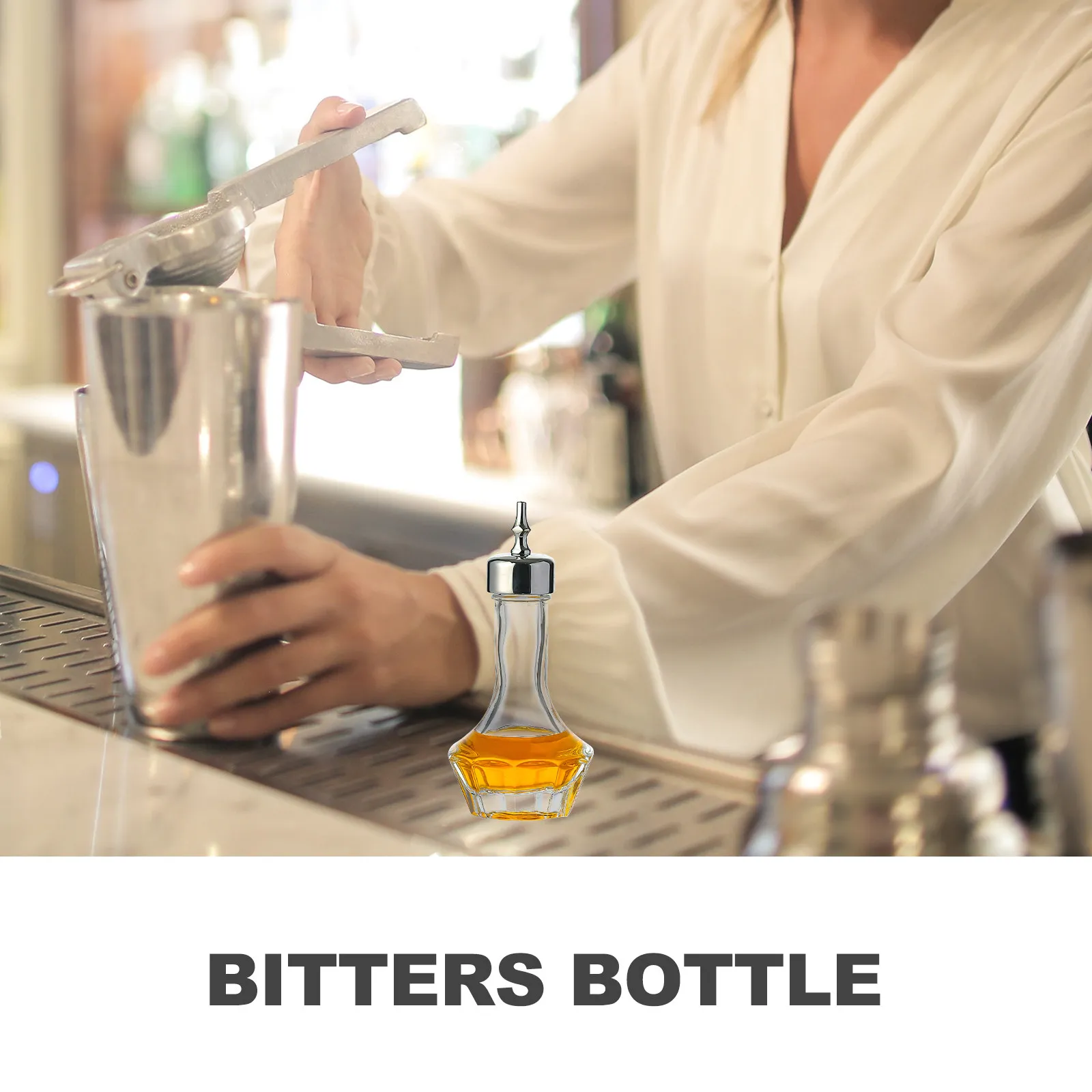 Набор из 2-х прочных стеклянных бутылочек для биттеров с дозатором из нержавеющей стали для коктейлей, маленькие декоративные бутылочки-дозаторы для биттеров
Набор из 2-х прочных стеклянных бутылочек для биттеров с дозатором из нержавеющей стали для коктейлей, маленькие декоративные бутылочки-дозаторы для биттеров