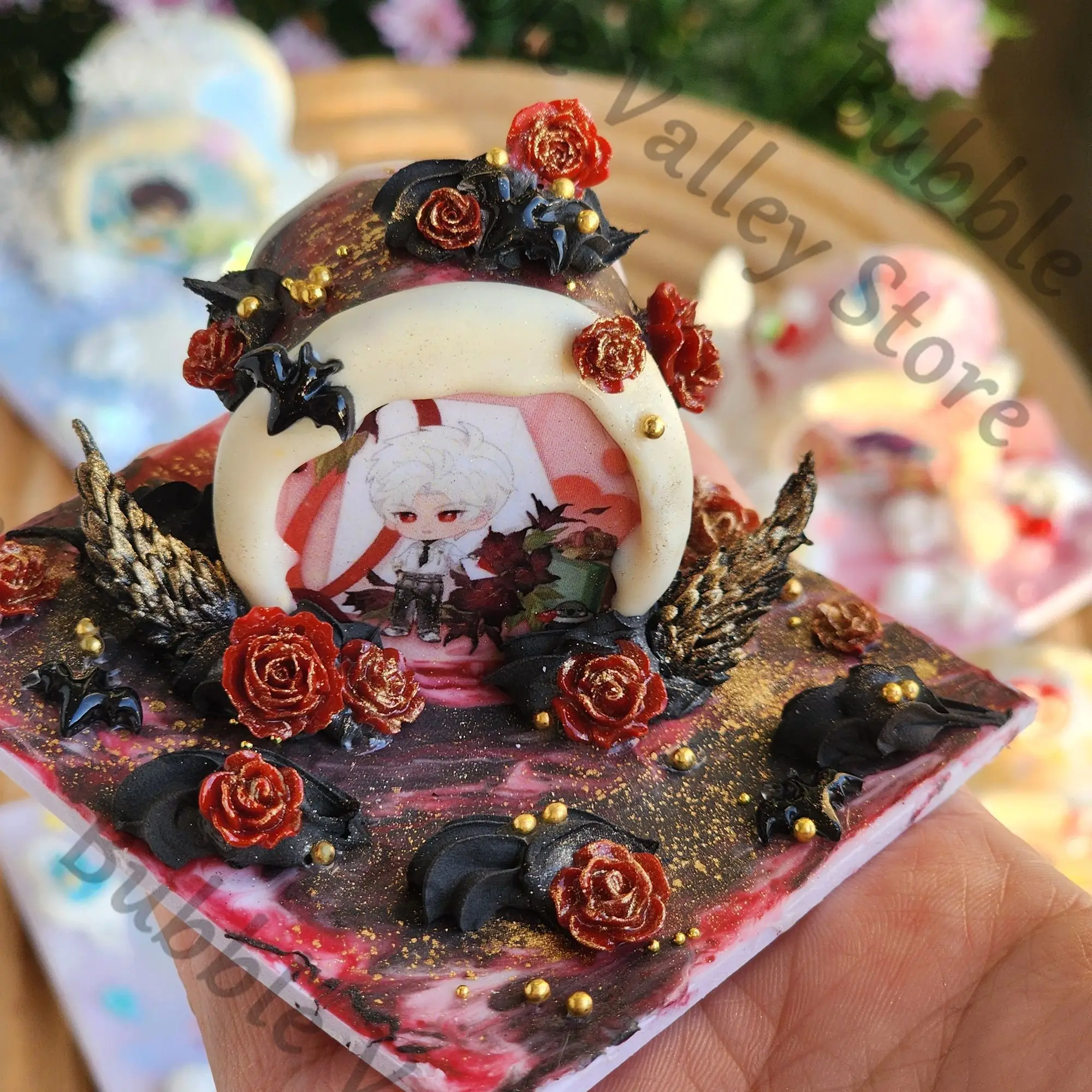 Love and Deepspace Anime Rafayel Sylus Caleb Zayne Xavier Cosplay Handmade Mini Scene Cake Figurine Cartoon Garage Kits Model
Love and Deepspace Anime Rafayel Sylus Caleb Zayne Xavier Cosplay Handmade Mini Scene Cake Figurine Cartoon Garage Kits Model